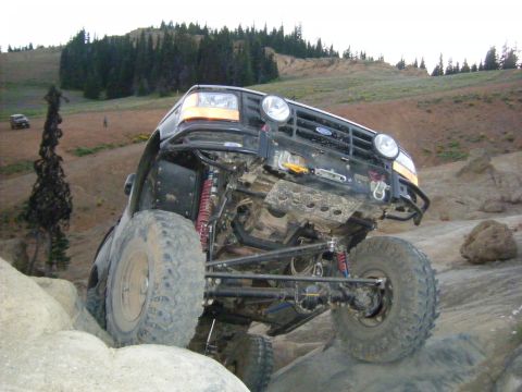 2005 Jeep Wrangler - Greg on the V-notch