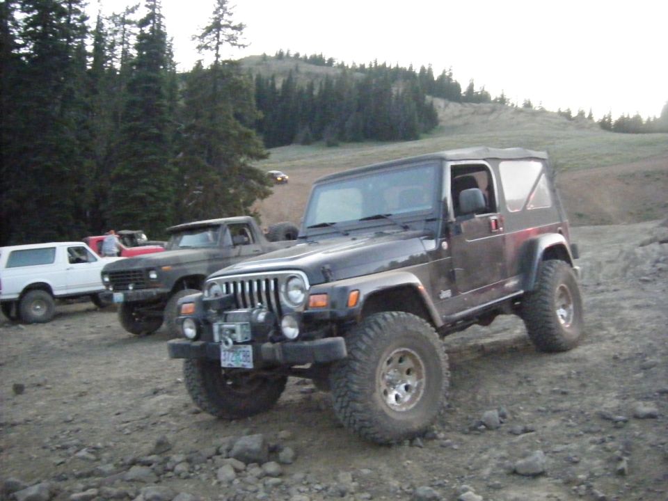 Gathering on the other side to head to Moon Rocks.