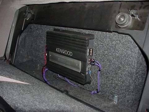 1998 Ford Taurus - amp set-up KAC-728S