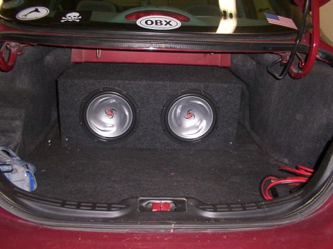 1998 Ford Taurus - Old subs Kenwood KFC-W2505