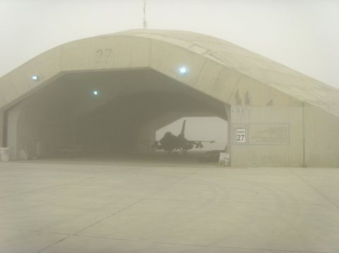 1978 Ford Bronco - Dust storm.