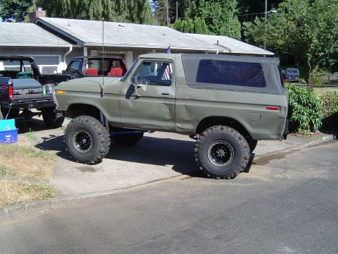 1978 Ford Bronco - Cleaned back up