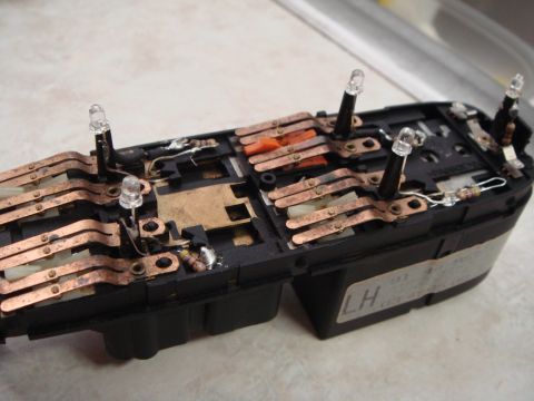 1998 Volvo V70 - Another view of the master switch