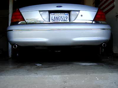 1998 Ford Crown Victoria - New Flowmaster Delta 40's