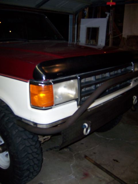 1991 Ford Bronco - Custom front bumper fabricated for a 1991 Ford Bronco.