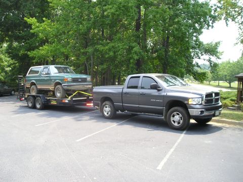 1989 Ford Bronco - Got home safely