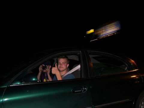 1998 Ford Taurus - Thumbs up at 80-85