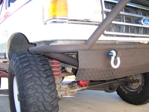 1991 Ford Bronco - Custom front bumper fabrication on a 1991 Ford Bronco.