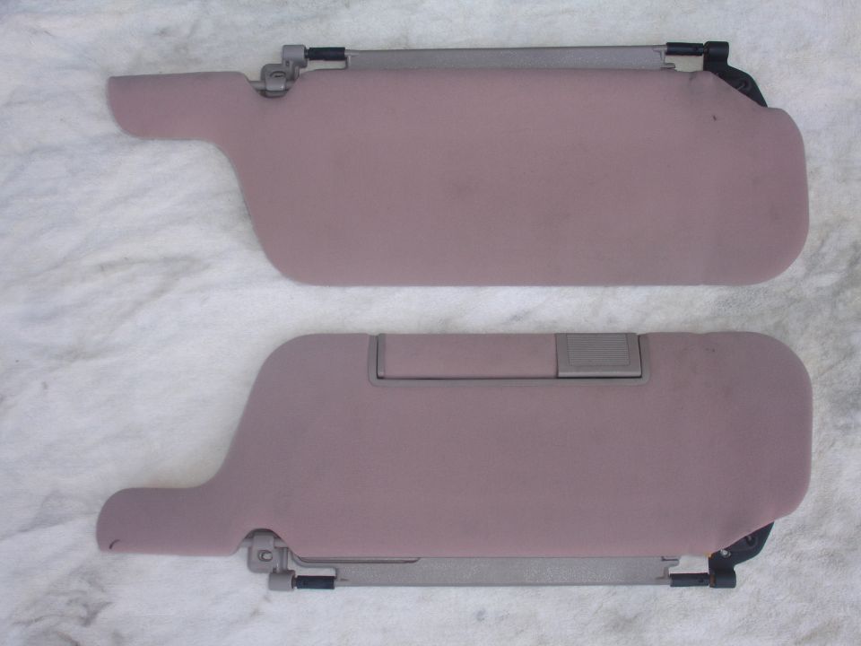 two car sun visors