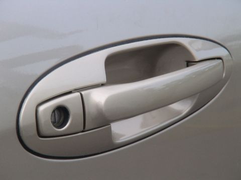 1993 Ford C-350 (Centurion Conversions) - A silver door handle with a black trim is shown in detail.