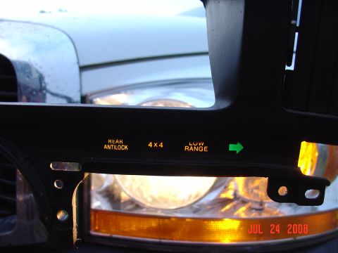 1989 Ford Bronco - Right Side of Steering Column