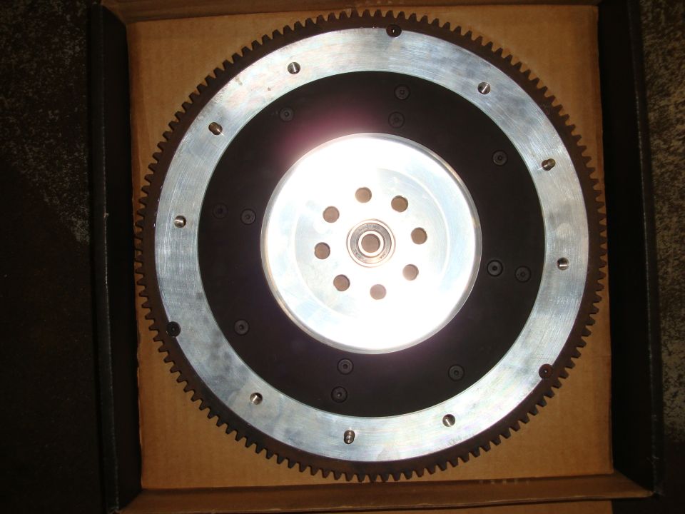 New Subaru Impreza flywheel in box