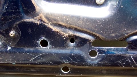 1991 Ford LTD Crown Victoria - After drilling out the dimples