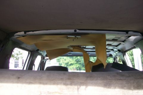 1992 Ford C-350 (Centurion Conversions) - What we found after we removed the board.