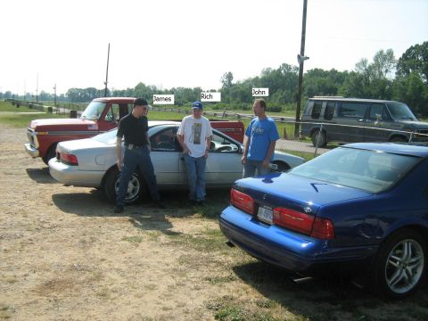 1988 Mercury Grand Marquis - TCCOA members that came by Lapeer Dragway 7-26-08