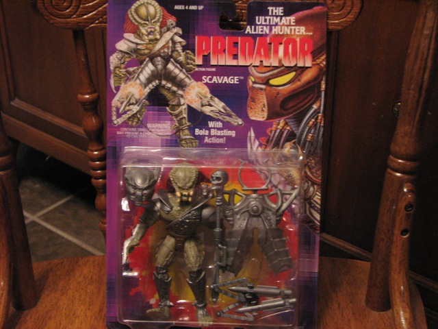 Predator Scavage action figure in packaging