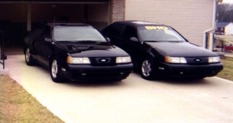 1991 Ford Taurus - My babies,Lola on the left and Betsy as my wife and daughters call her on the right.