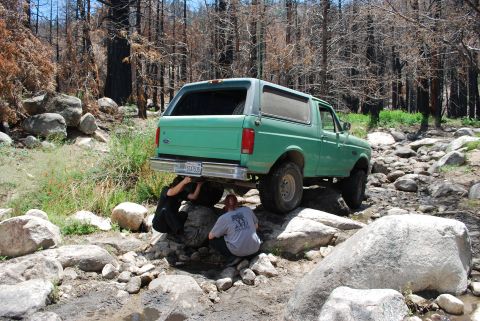 1996 Ford Bronco - The brake failure