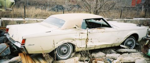1969 Lincoln III - taillights: pass fine, driver's broken, truck lid and cowl great condition