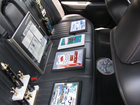 2003 Mercury Marauder - The bounty so far. (One trophy was not displayed.)