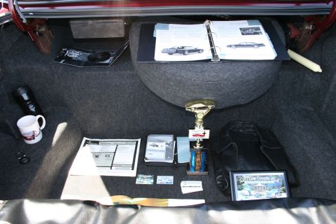 2003 Mercury Marauder - MM2004's trunk display. (Pic courtesy of MM2004.)