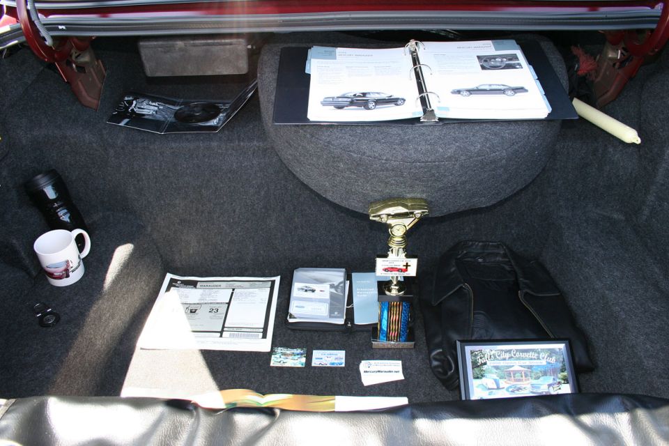 MM2004's trunk display. (Pic courtesy of MM2004.)