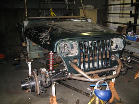 1994 Jeep Wrangler “Partially Erect YJ”