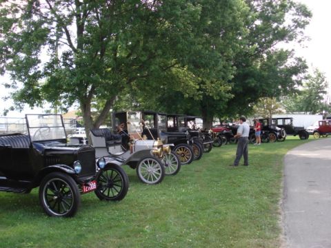 1909 Ford Model T - At the show on Monday