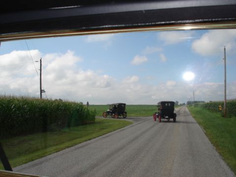 1909 Ford Model T - Cruising thru the corn and tobacco fields on Wednesday