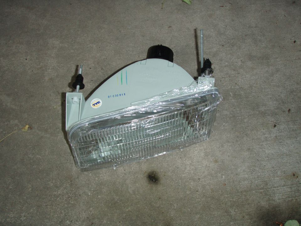 i bought a new head light unit from napa, hear it is out of the box