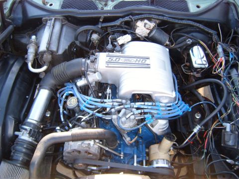 1973 Ford Ranchero - 89 linc.MK VII LSC 5.0 HO.91 mustang harness,mass air,A9P eec,aod,Patriot ceramic mid lengh headers.2 1/2 x-pipe,gibsons,morroso wires,1" p…