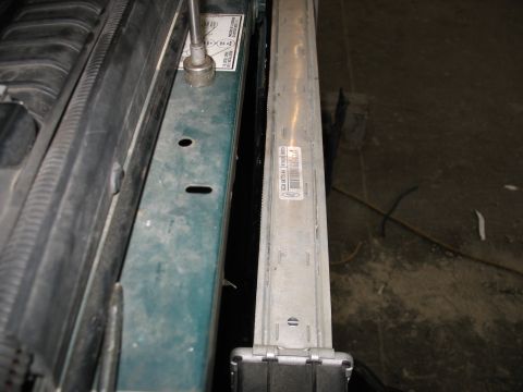 1995 Ford C-350 (Centurion Conversions) - Radiator part number F5TZ-8005-EA visible on sticker.