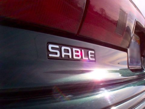 1995 Mercury Sable - The Sable Logo
