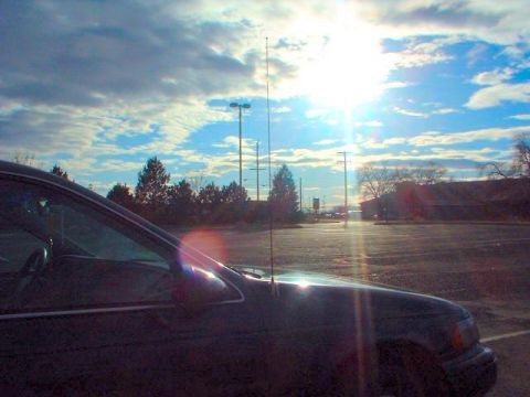 1995 Mercury Sable - Very artistic sunlight picture