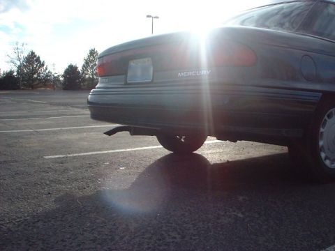 1995 Mercury Sable - Another artistic sunlight picture