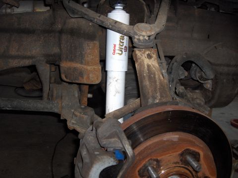 2007 Ford Mustang - The photo shows the suspension and brake components of a vehicle, not a 2007 Ford Mustang.