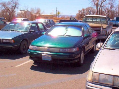 1995 Mercury Sable - Another angle of previous pic (with color enhancement).