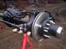 1996 Ford Bronco - Front axle assembly for a Ford Bronco, showing the disc brake system.