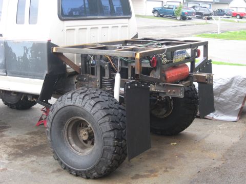 1990 Ford F-250 - Bed frame finished