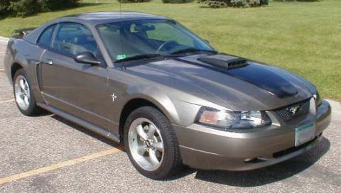 2002 Ford Mustang - Post shaker install front