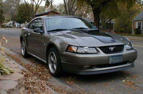 2002 Ford Mustang - After chin spoiler install front