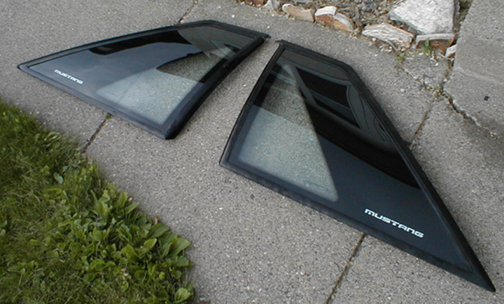 Some old quarter windows of mine. For sale... shhh.