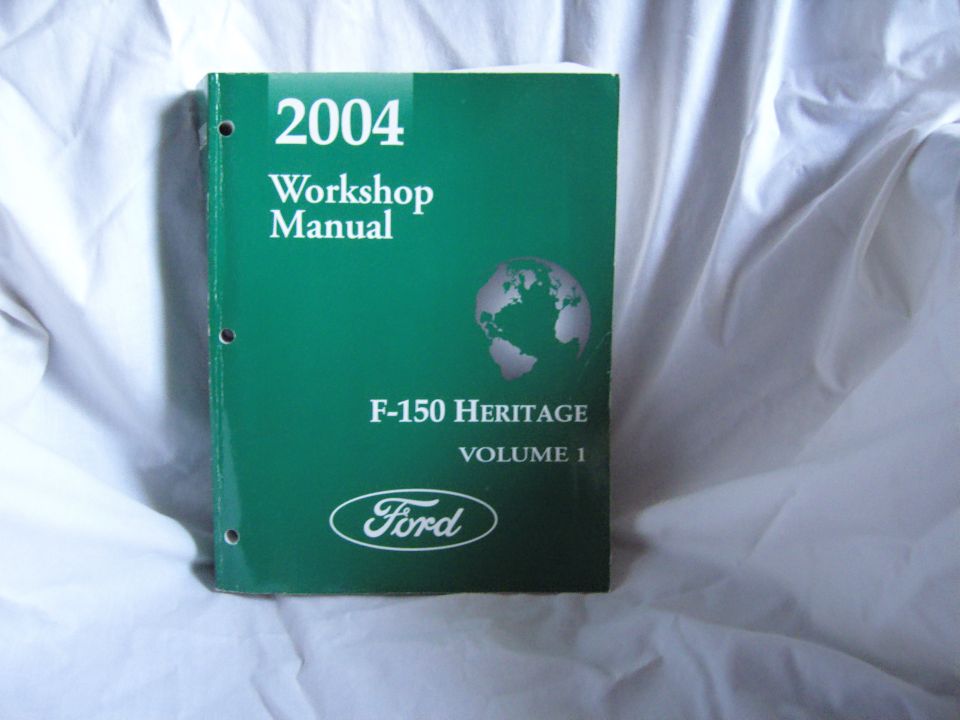 Green 2004 Workshop Manual F-150 Heritage Volume 1 Ford book cover