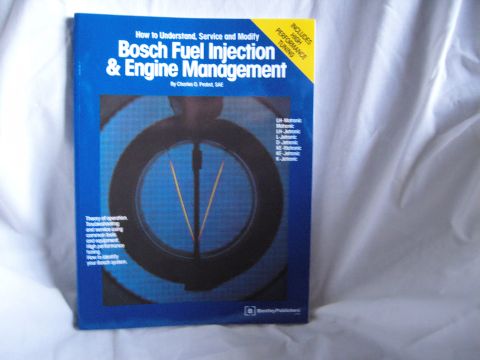 2007 Ford Mustang - Photo of the Bentley book cover 'Bosch Fuel Injection & Engine Management' by Charles O. Probst.