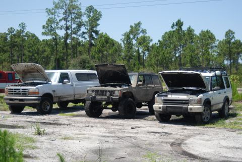 1996 Ford F-150 - Cooling off for a bit.