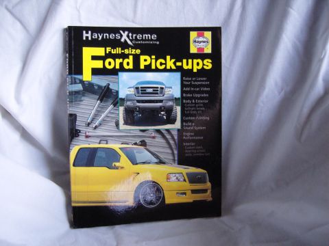 2007 Ford Mustang - Photo of the Haynes Xtreme Customizing 'Full-size Ford Pick-ups' book cover.