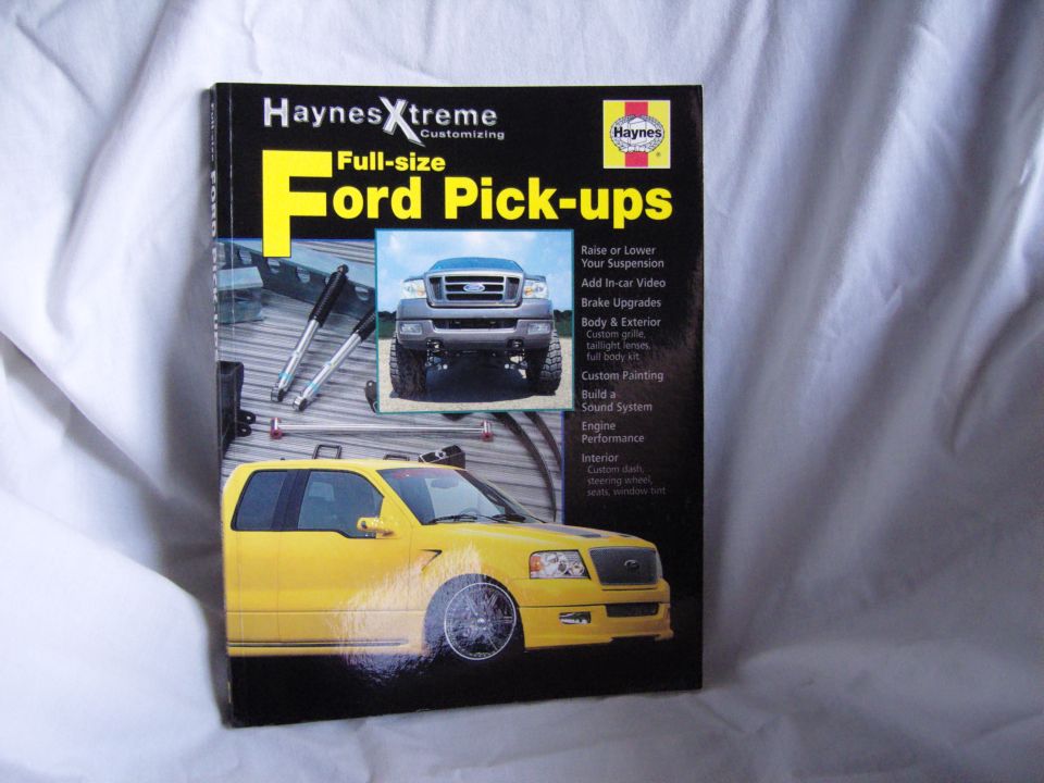 Haynes Xtreme Customizing Full-size Ford Pick-ups book cover