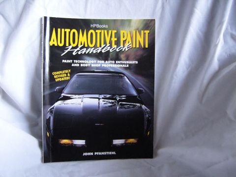 2007 Ford Mustang - Photo of the HPBooks 'Automotive Paint Handbook' by John Pfanstiehl book cover.