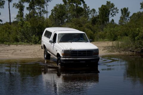 1996 Ford F-150 - Small water crossing.