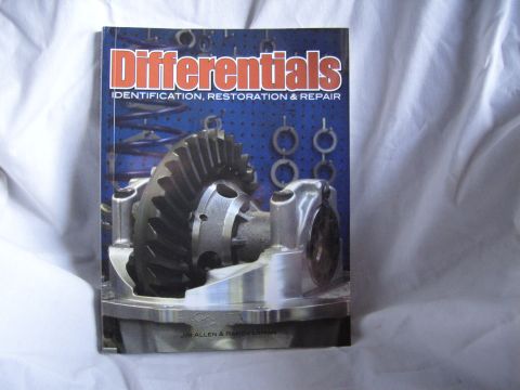 2007 Ford Mustang - Photo of the book cover 'Differentials: Identification, Restoration & Repair' showing a ring-and-pinion gearset.